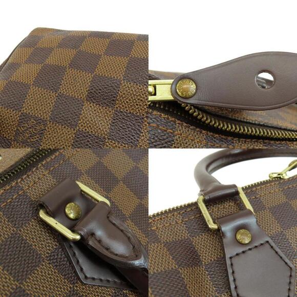 LOUIS VUITTON Brown Damier Speedy 25 Bag - Picture 8 of 11